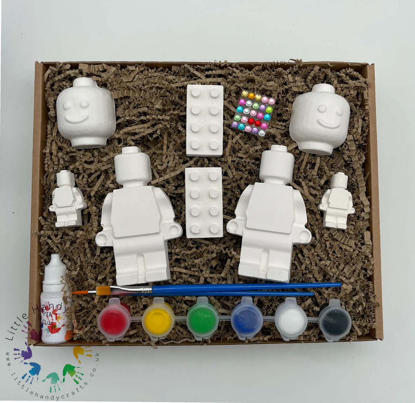 Legoman - Painting Box Littlehandycrafts Painting Kits Littlehandycrafts