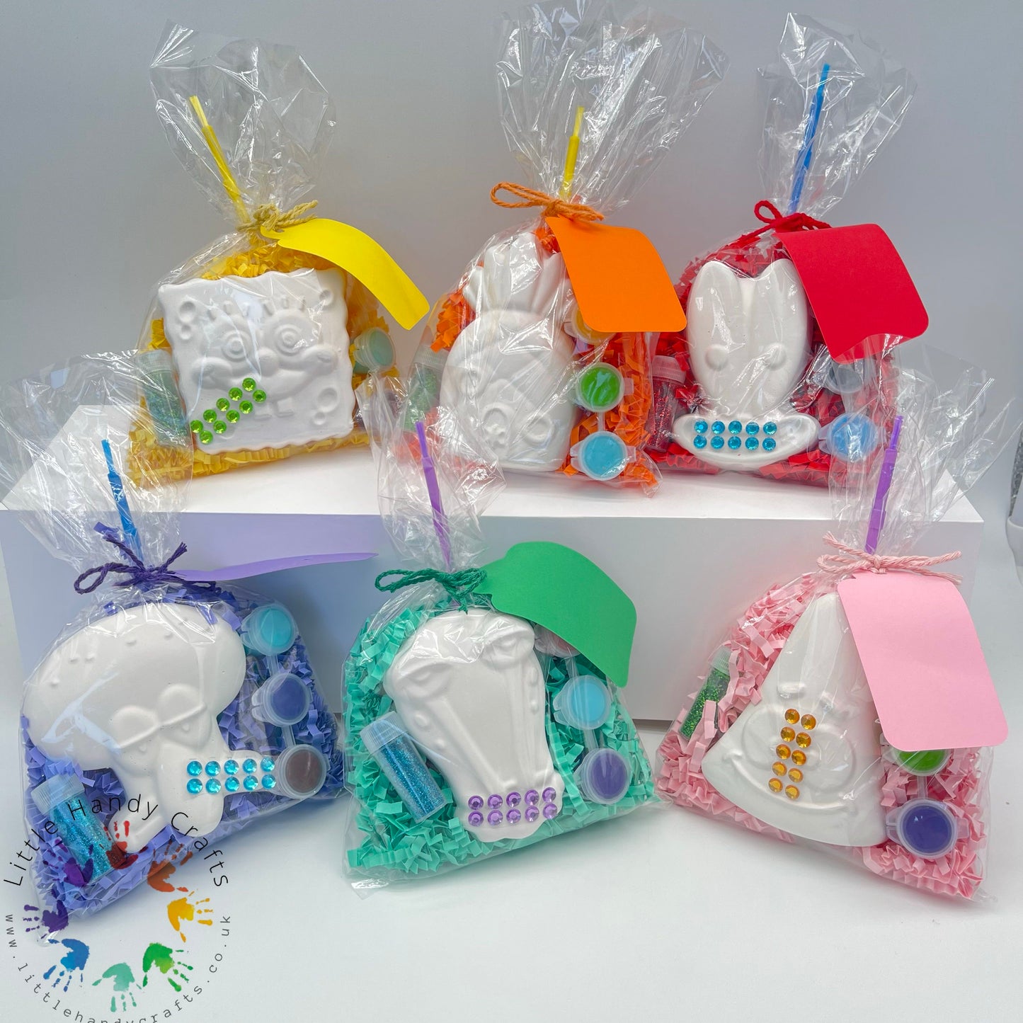 Large Bob & Friends Party Bags with Personalised Tags