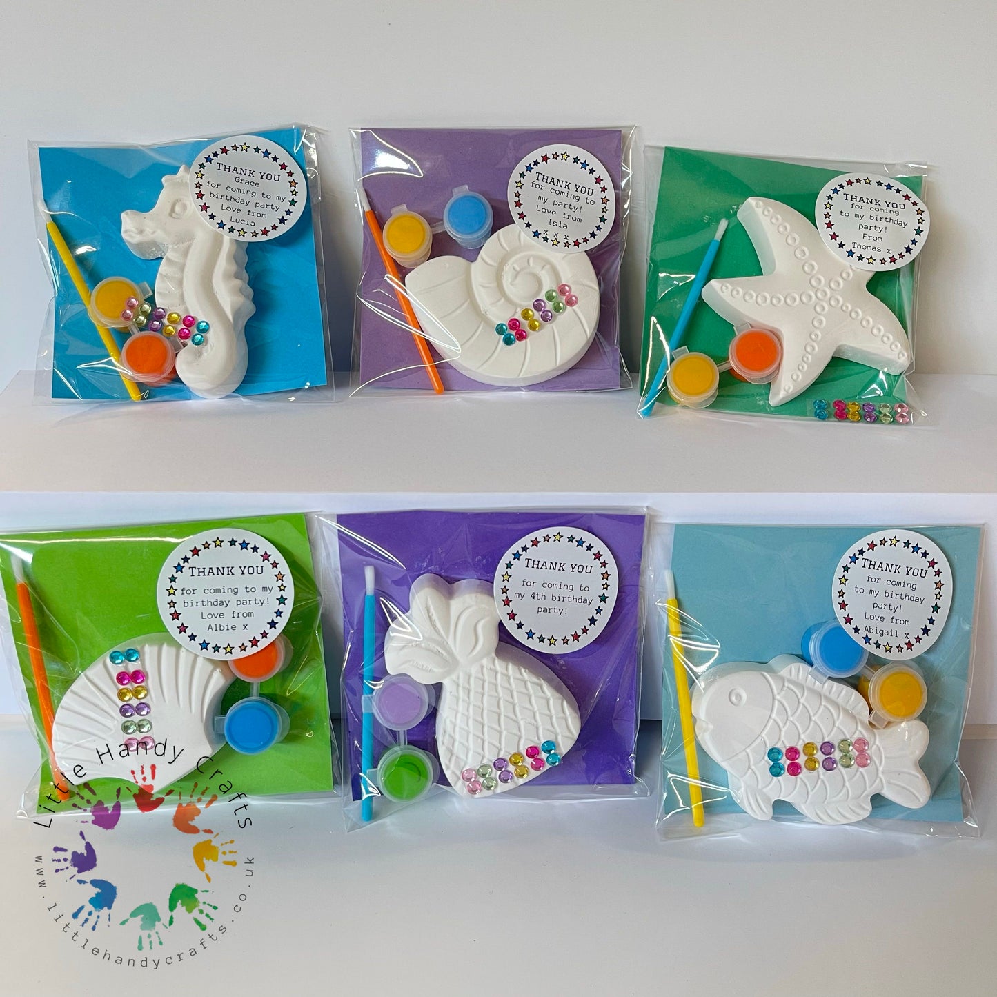 Under The Sea Mini Kits - Personalised Party Bag Fillers
