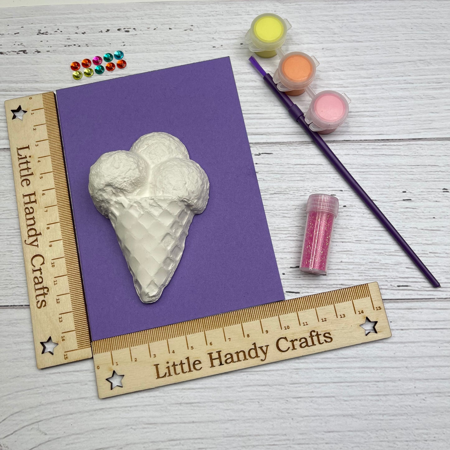 Large Icecream Party Bags with Personalised Tags