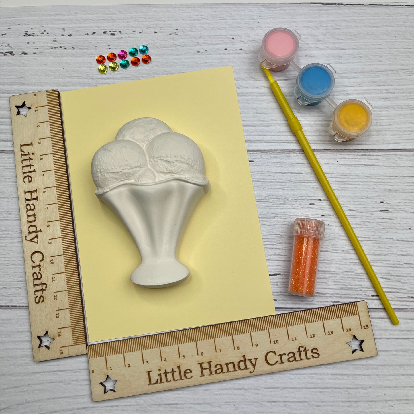 Large Icecream Party Bags with Personalised Tags