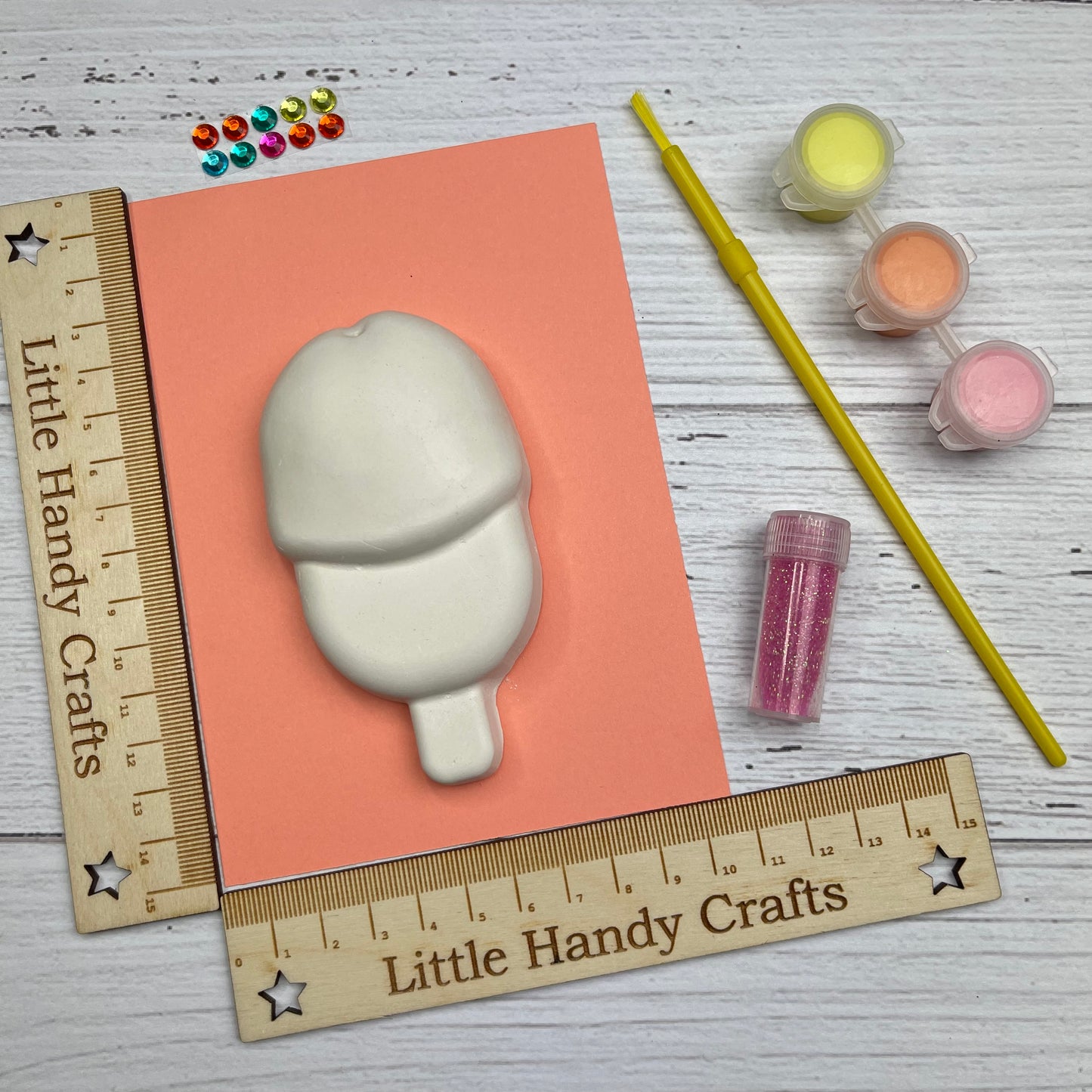 Large Icecream Party Bags with Personalised Tags